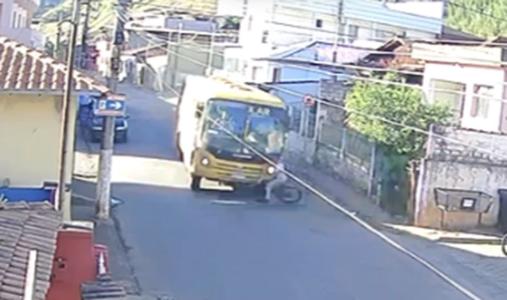 Foto mostra momento exato de acidente em Rio Piracicaba (MG)