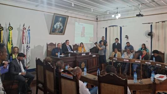 Audiência Pública realizada pela Assembleia Legislativa de Minas Gerais (ALMG) em Ouro Preto