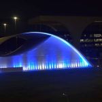 Cidade Administrativa é iluminada com as cores da bandeira de Israel