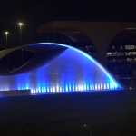 Cidade Administrativa é iluminada com as cores da bandeira de Israel