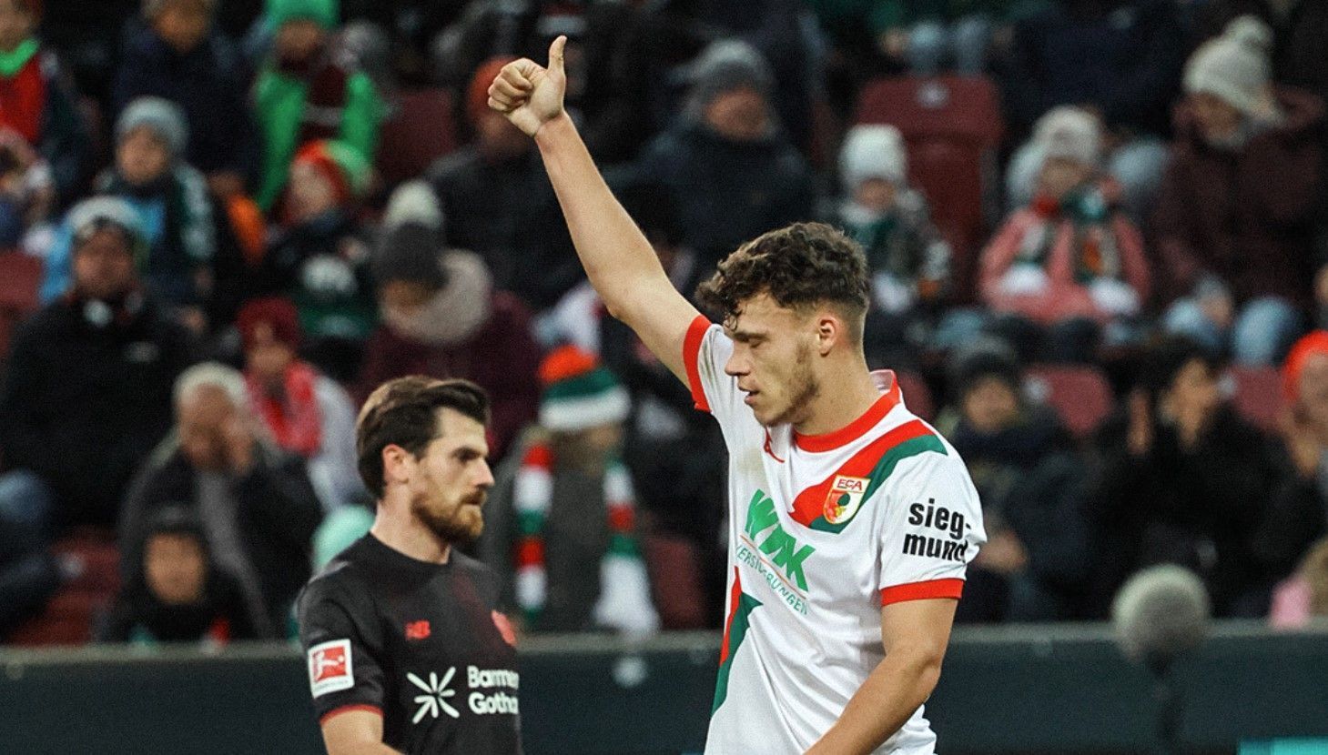 Leverkusen perde em casa para o Augsburg e tem reação interrompida no Alemão