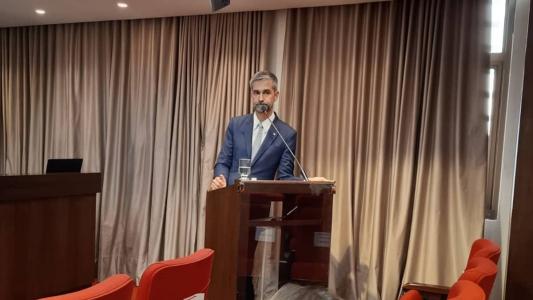 Augusto de Arruda Botelho participou de evento organizado pelo MPMG