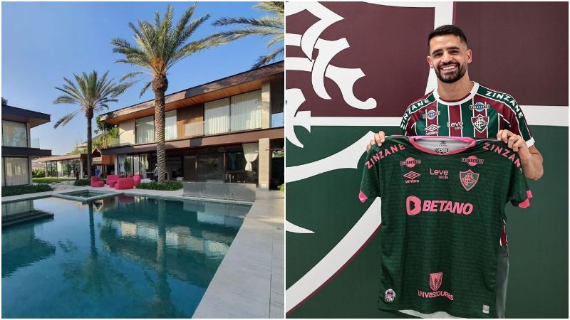 Reforço do Fluminense, Renato Augusto volta a morar em mansão no Rio; veja fotos