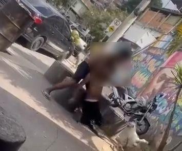 Autor deu um mata-leão na vítima e continuou a agredi-la mesmo depois de desacordada