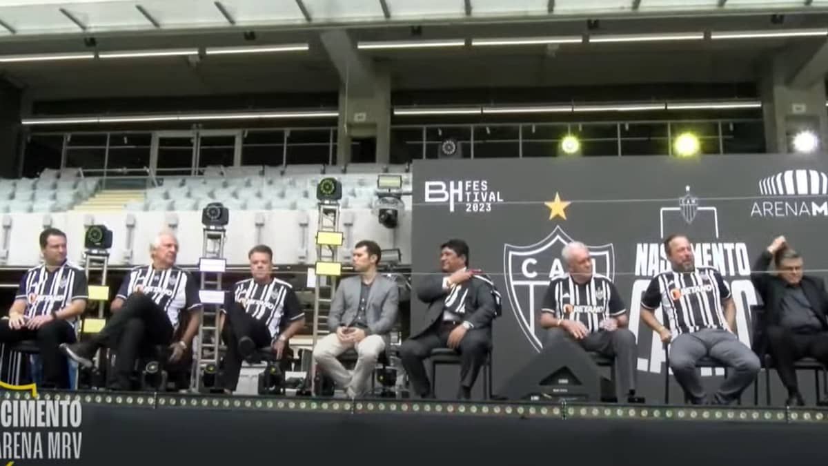 Arena MRV: veja autoridades e ídolos presentes na inauguração do estádio do Atlético