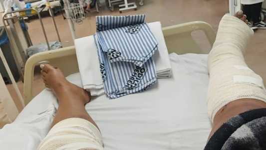 Auxiliar de cozinha passou por cirurgia e ficou quase duas semanas internada