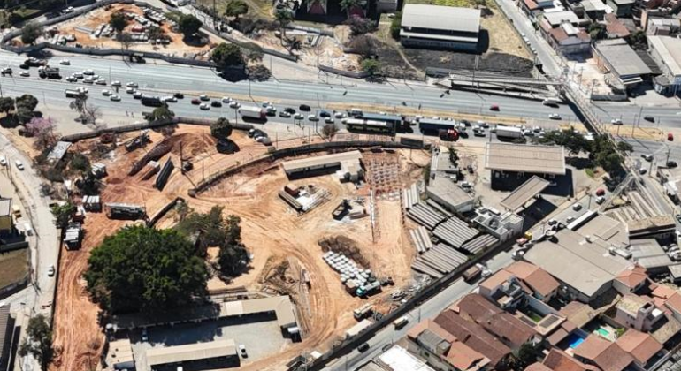 Avenida na região da Pampulha, em BH,  é interditada para obras de viaduto a partir desta segunda (13)