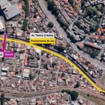 Avenida Teresa Cristina é interditada por 25 dias para obras na rede de esgoto