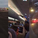 Veja imagens do avião que fez pouso de emergência em Natal após turbulência