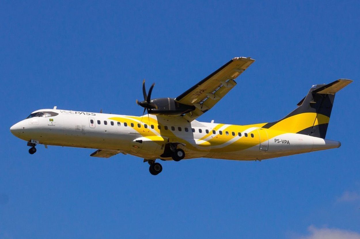 Conheça o ATR-72, avião que caiu com 62 pessoas em Vinhedo, São Paulo