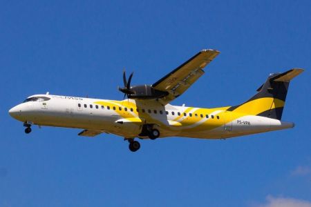 Foto mostra avião ATR-72