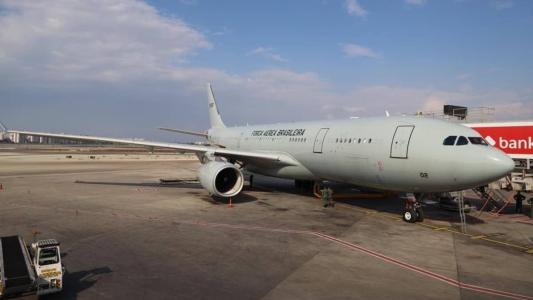 Avião da FAB usado para repatriar brasileiros em Israel