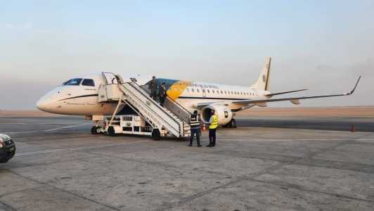 Avião da Presidência da República para resgate de brasileiros na Cisjordânia