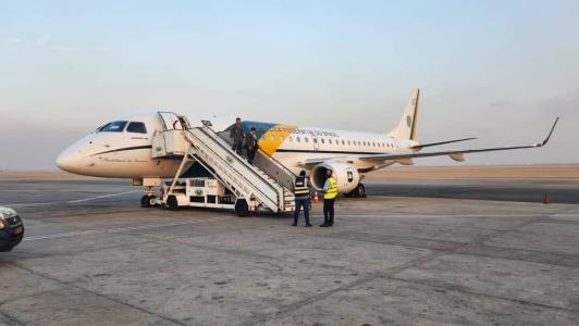 Avião da Presidência da República para resgate de brasileiros na Cisjordânia