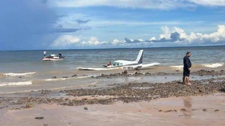 Avião faz pouso forçado após pane no Maranhão