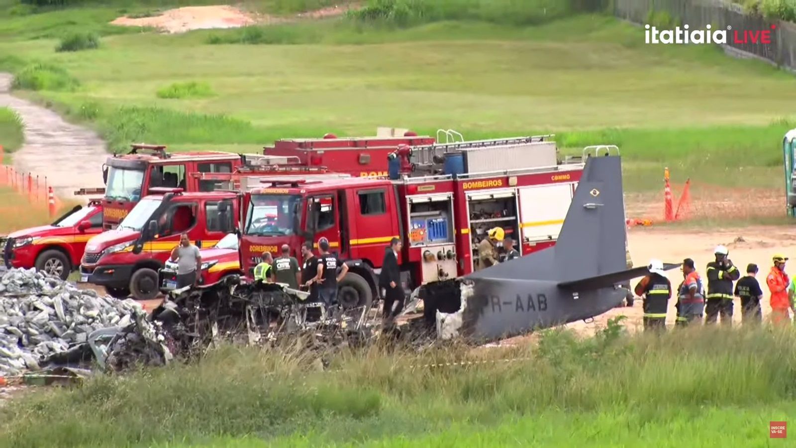 Queda de avião da PF no Aeroporto da Pampulha: veja o que se sabe sobre o acidente
