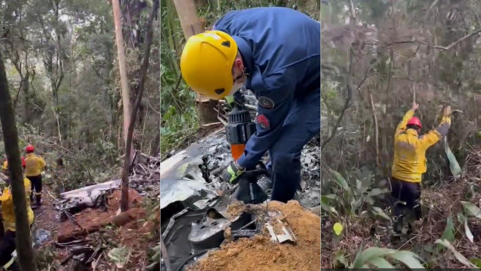 Corpo de piloto de avião que caiu em mata de SC será enterrado em BH nesta quinta (6)