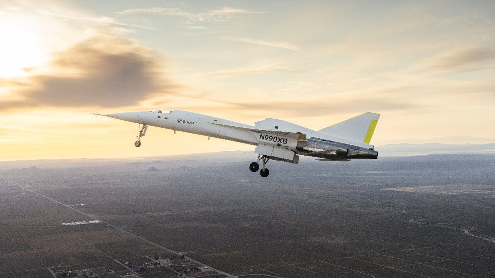 Vídeo: avião supersônico faz voo de teste e pode ser base para sucessor do Concorde