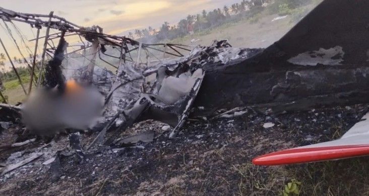Queda de avião no Sul da Bahia mata empresário de Sete Lagoas (MG) e deixa piloto ferido