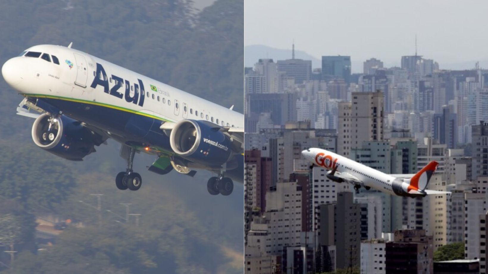 Azul e Gol iniciam venda de 40 rotas compartilhadas pelo Brasil; veja destinos