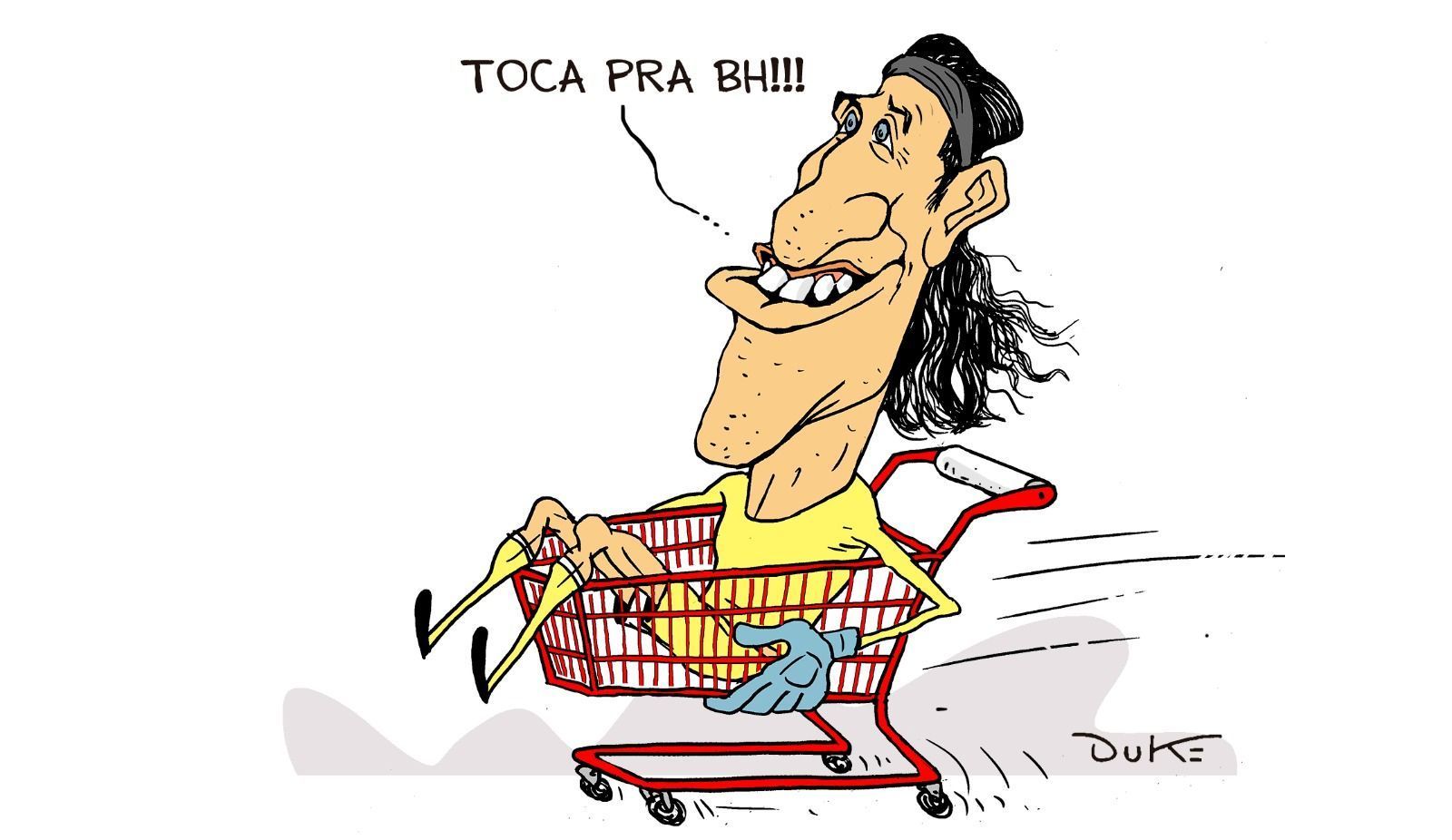 Charge do Duke: o acerto de Cássio com o Cruzeiro
