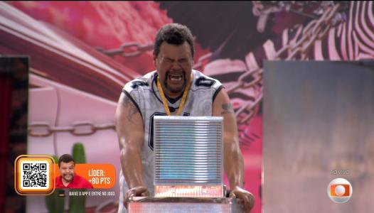 Babu Santana venceu a segunda Prova do Líder do BBB 26