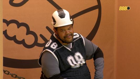 Babu Santana segue na Prova de Resistência do BBB 26