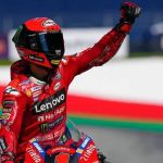 Bagnaia escapa de acidentes e vence a corrida sprint do GP da Áustria de MotoGP