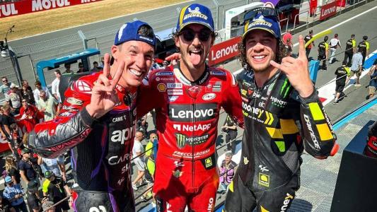 Bagnaia vence Etapa da Holanda e abre 35 pontos na liderança da MotoGP