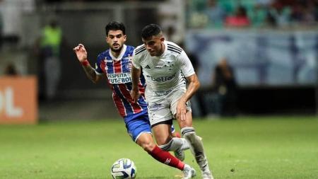 Bahia e Cruzeiro ficam no empate em 2 a 2 no primeiro turno do Brasileirão