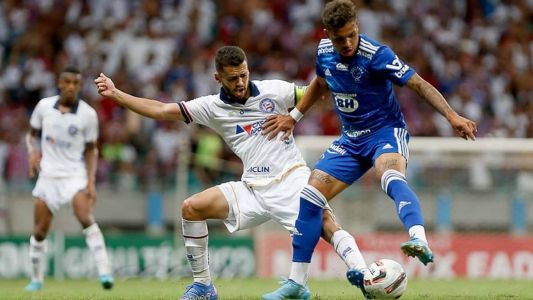 Bahia e Cruzeiro se enfrentaram na Fonte Nova, em 2022, pela 1ª rodada da Série B