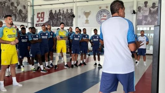 Bahia encerrou a preparação para enfrentar o Palmeiras nesta terça-feira (20)