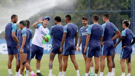 Bahia realizou penúltimo treino antes do jogo contra o Coxa