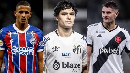 Bahia, Santos e Vasco estão ameaçados de rebaixamento no Brasileiro