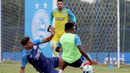 Bahia treinou na manhã desta quarta-feira (26)