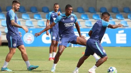 Bahia treinou na manhã desta sexta-feira (2)