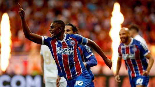 Bahia venceu o Fortaleza na Fonte Nova pelo Brasileirão