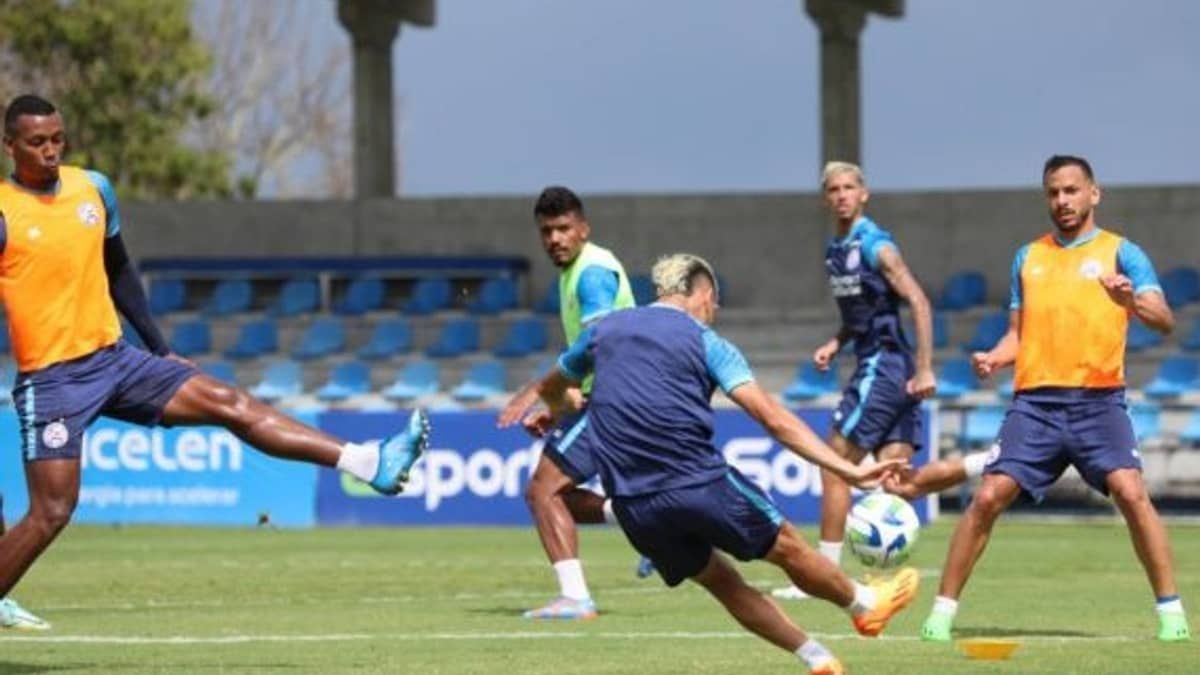 Com duas dúvidas, Bahia inicia semana de olho no Santos pela Copa do Brasil