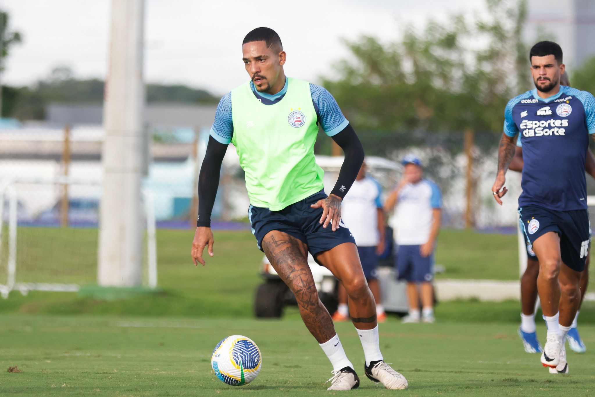 Após dia de folga, Bahia começa preparação para jogo contra o Grêmio