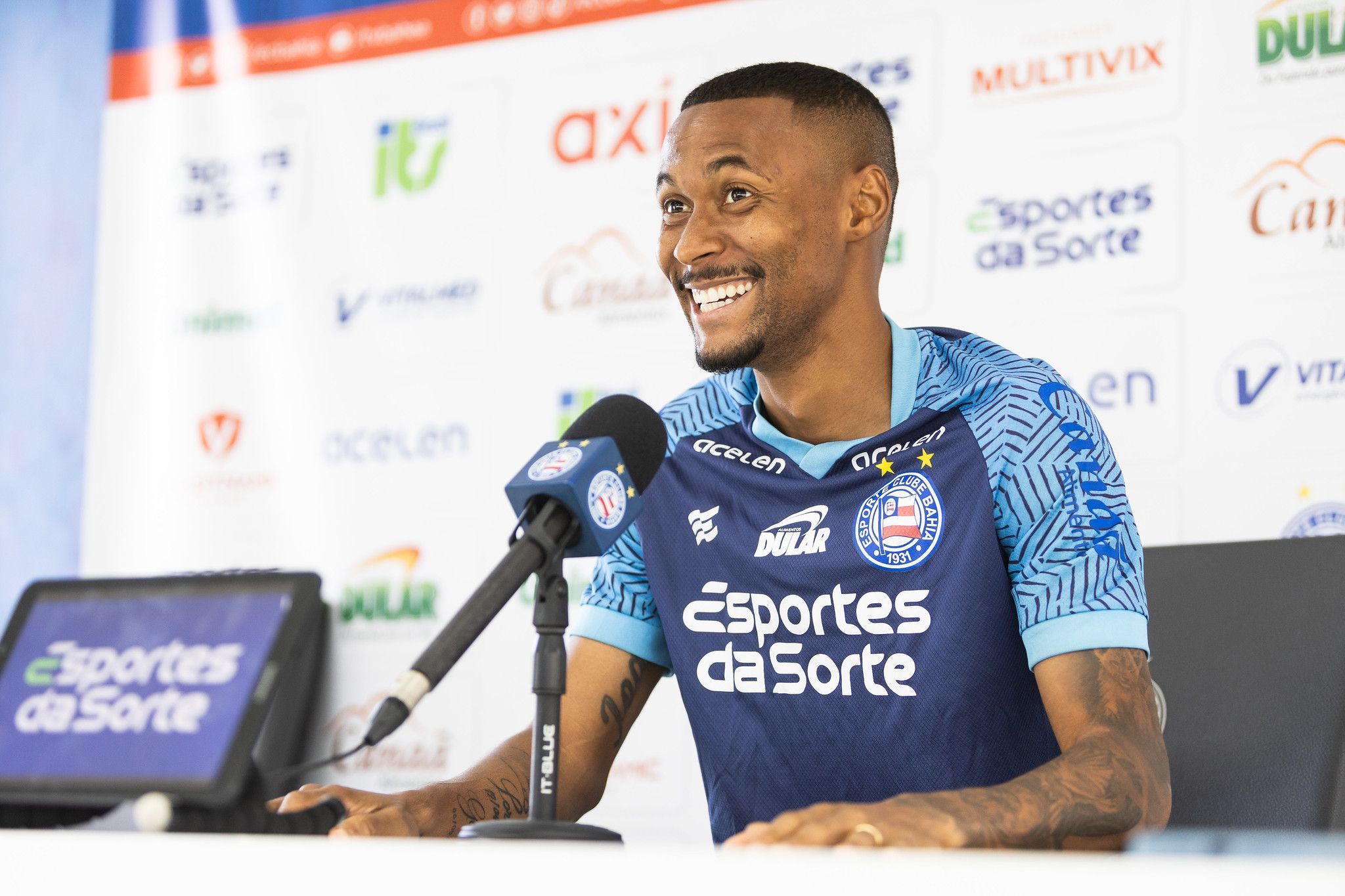 Em boa fase, Ademir dá 'receita' para o Bahia seguir no topo da Série A