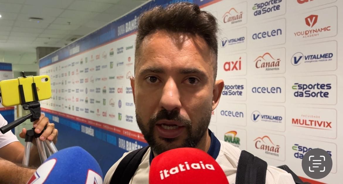 Everton Ribeiro reage à vantagem 'pequena' do Bahia na Copa do Brasil