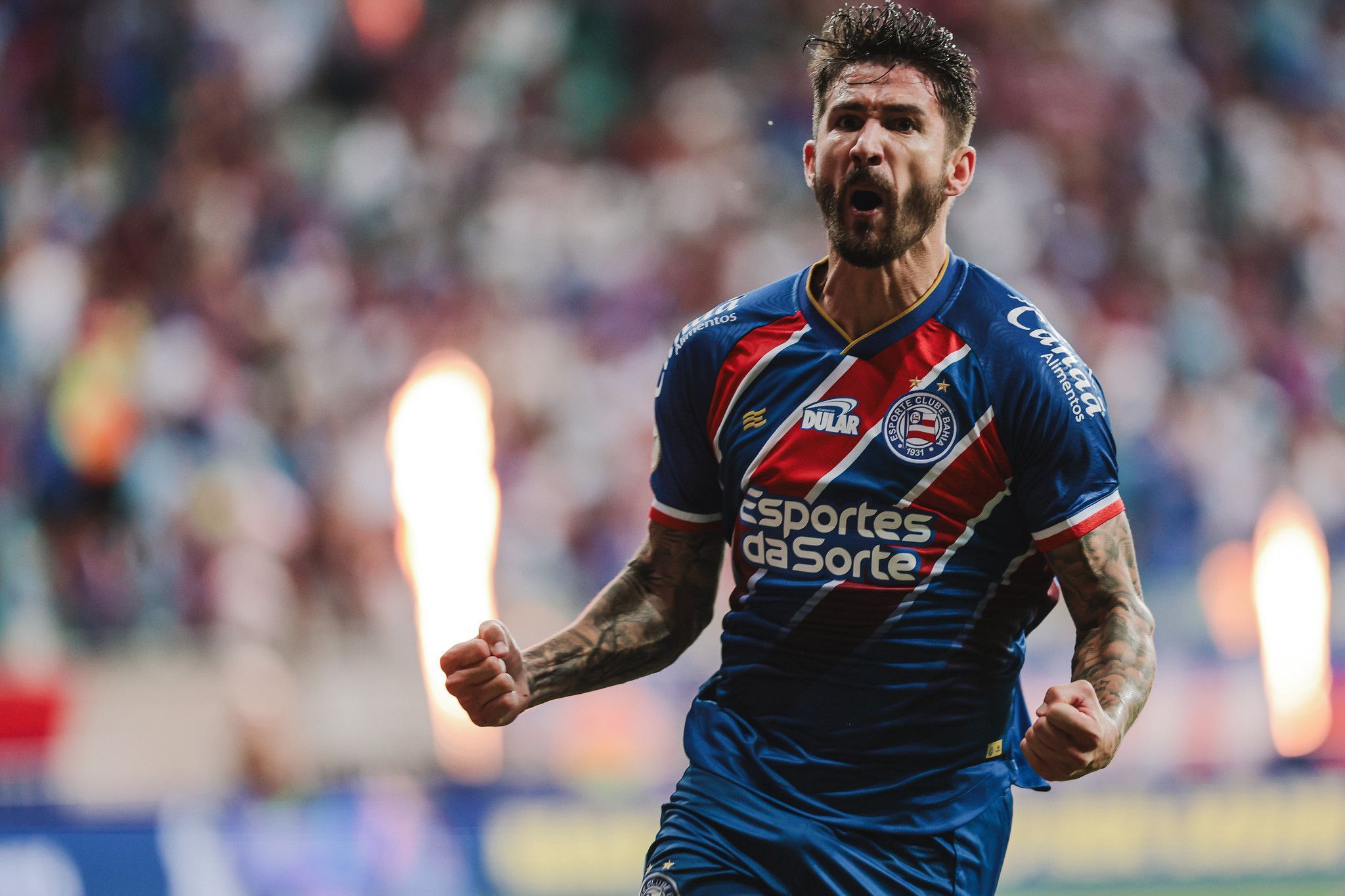 Com gol sobre o Atlético, Everaldo quebra maior jejum do ano pelo Bahia