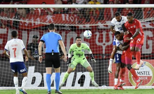 Lance de América de Cali 2 x 0 Bahia, pelos playoffs da Copa Sul-Americana 2025