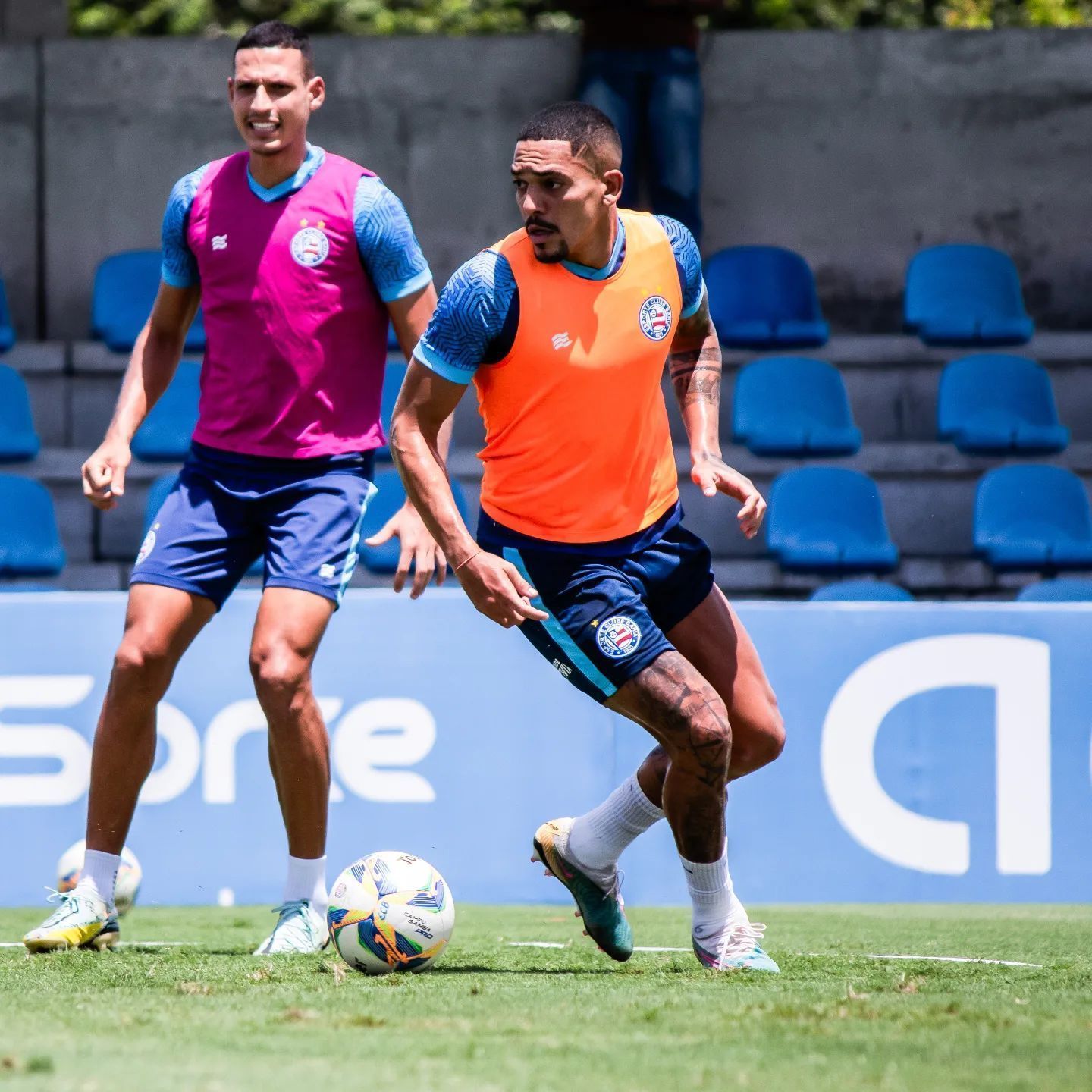 Bahia faz treino único antes de semifinal do Baiano; veja provável time