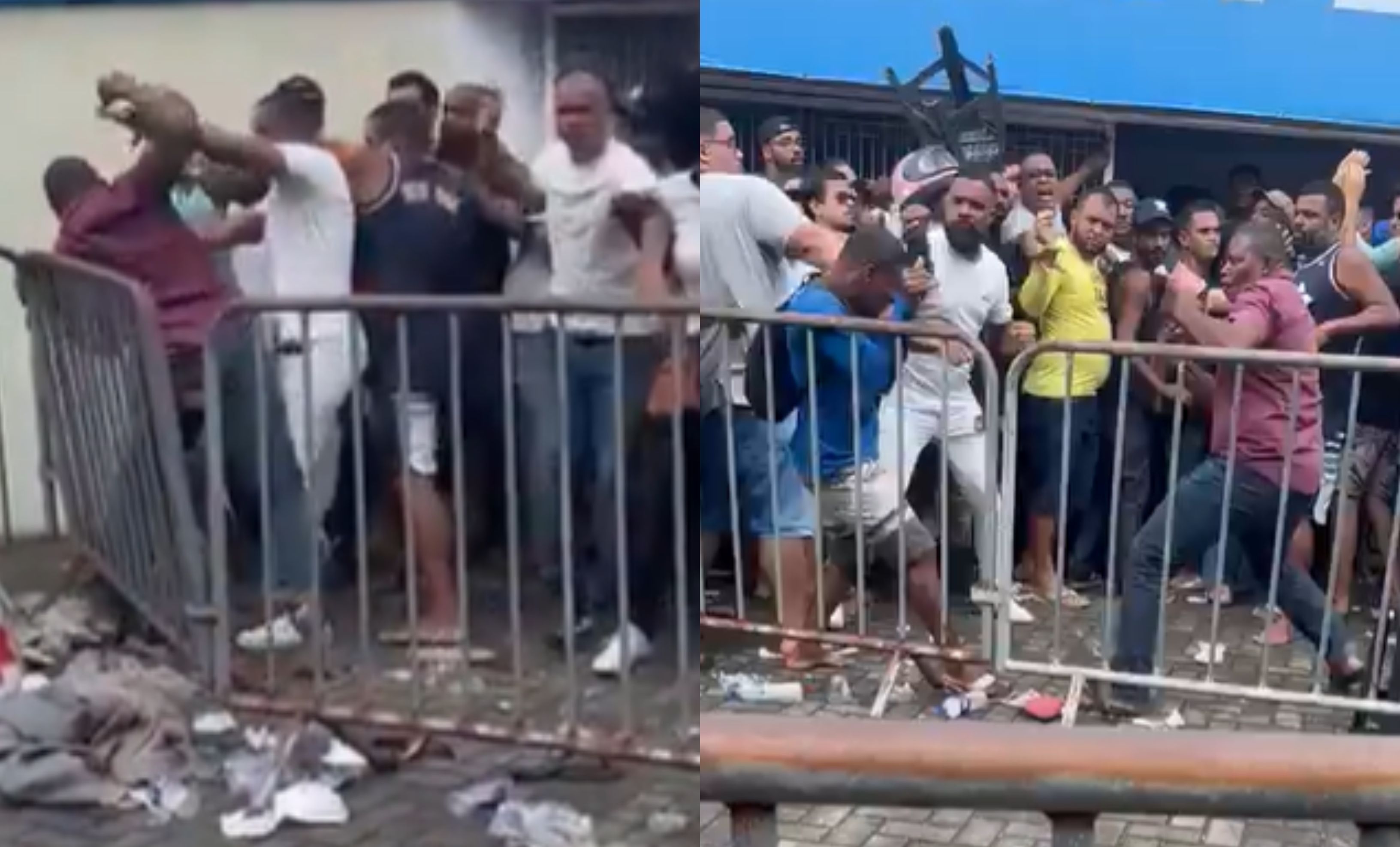 Bahia x Flamengo: vídeo mostra torcedores brigando na bilheteria da Fonte Nova; veja