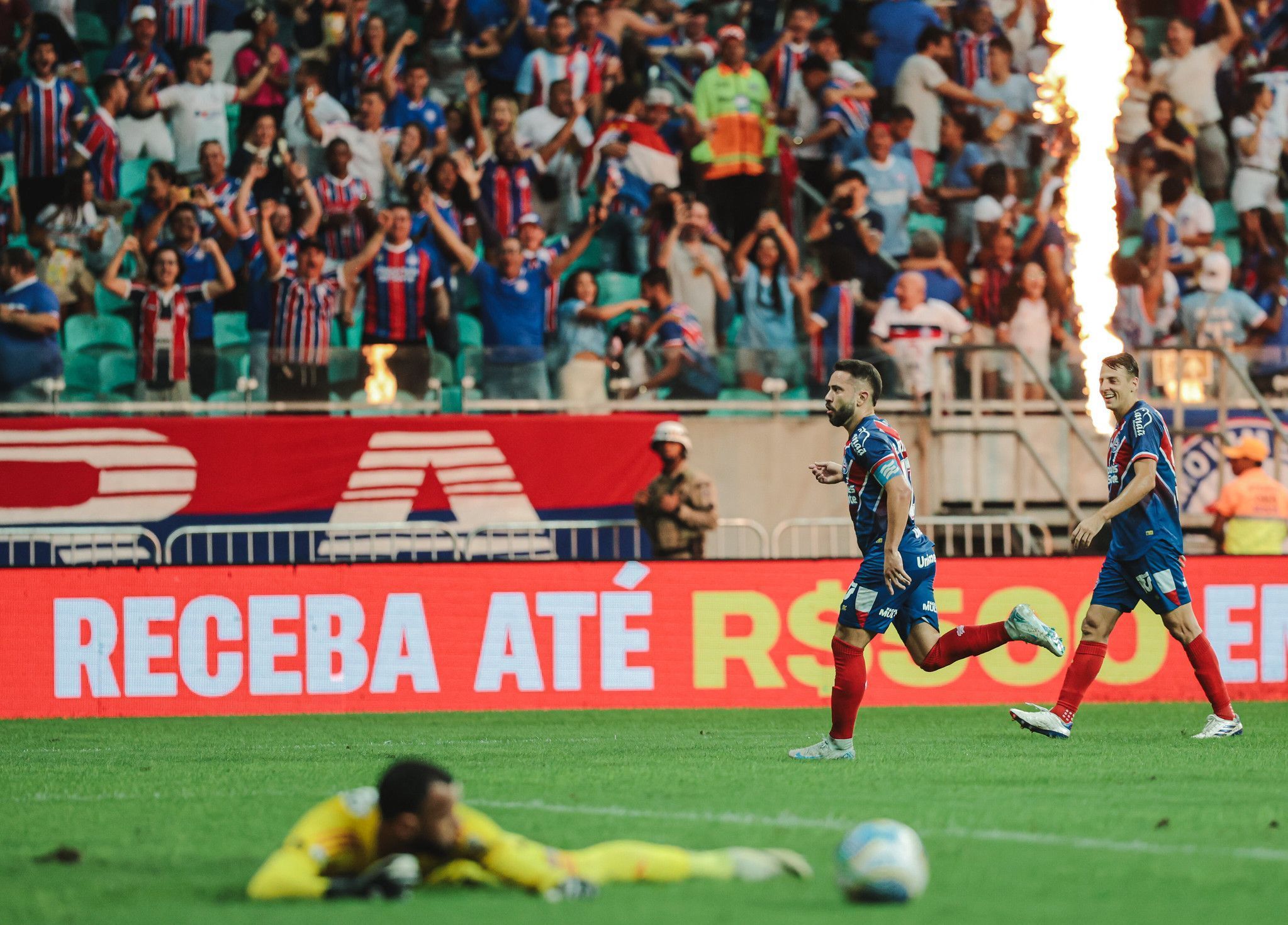 Goleada sobre o Atlético: Bahia volta a marcar três gols em um jogo após 2 meses