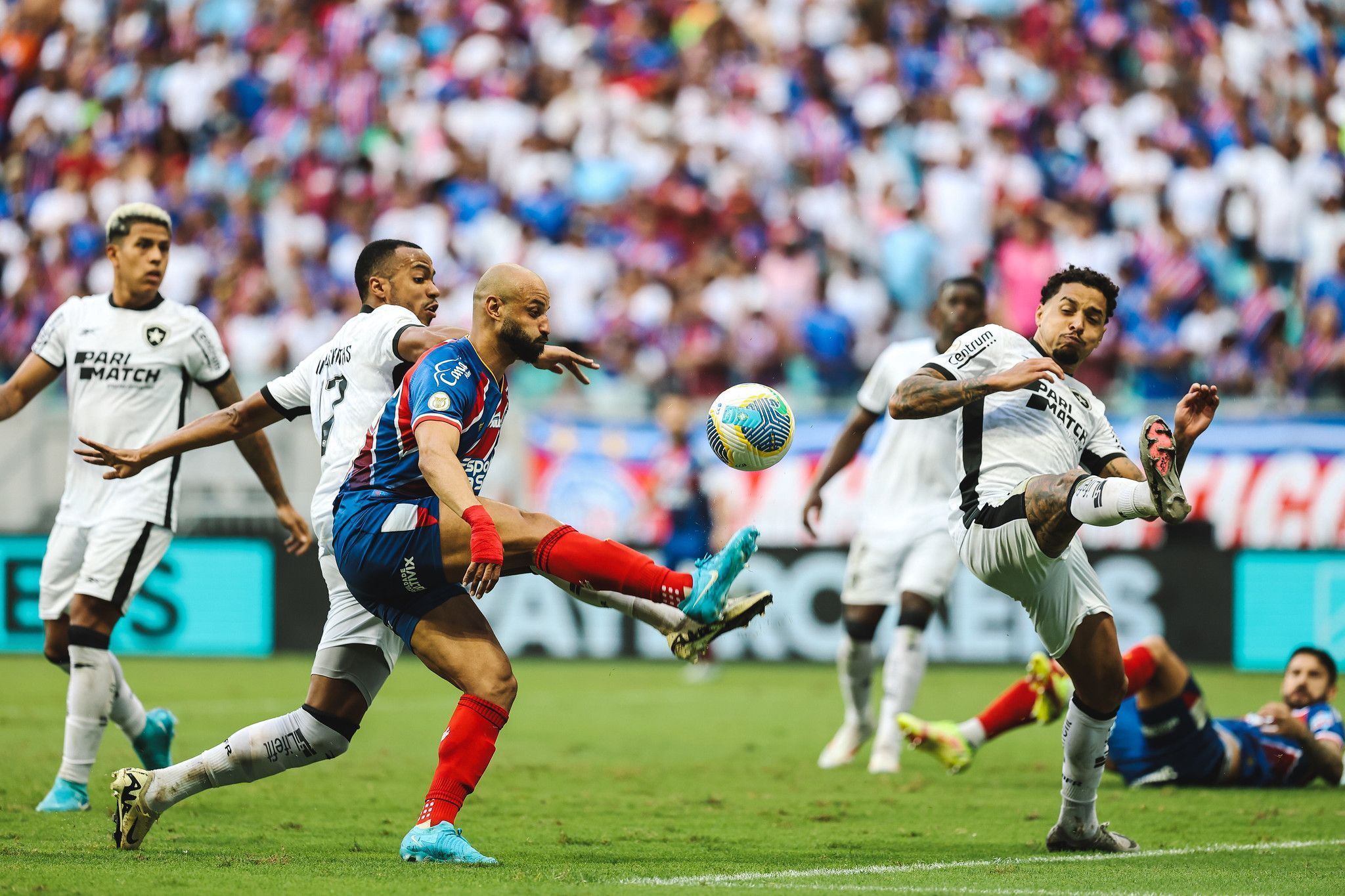 Em jogo com milagres de goleiros, Botafogo empata com o Bahia pelo Brasileiro