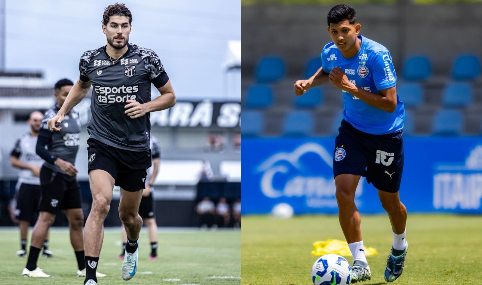 Opostos na tabela, Bahia e Ceará se reencontram na temporada pelo Brasileiro