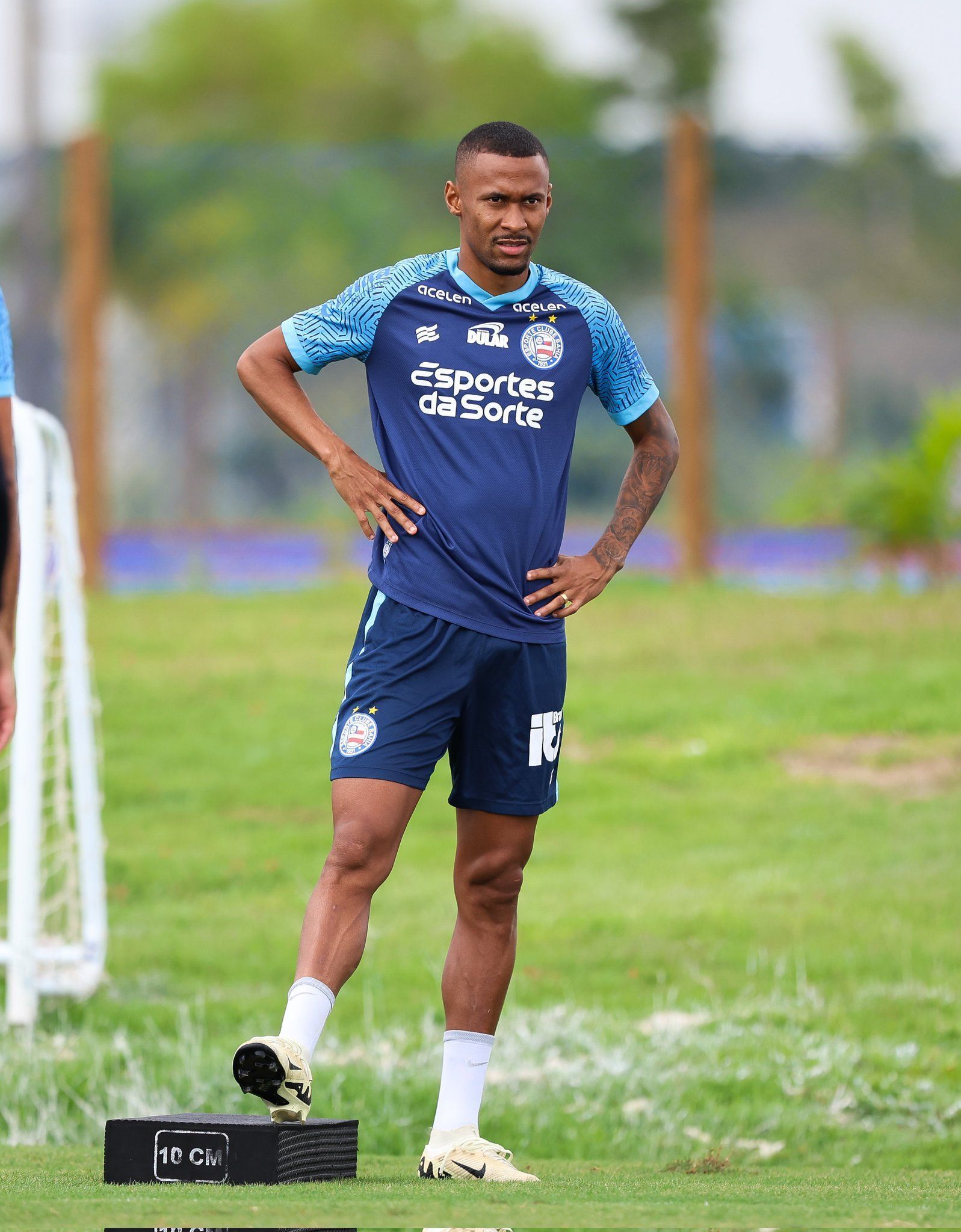 Ainda sem Cuesta, Bahia faz mais um treino de olho no Atlético