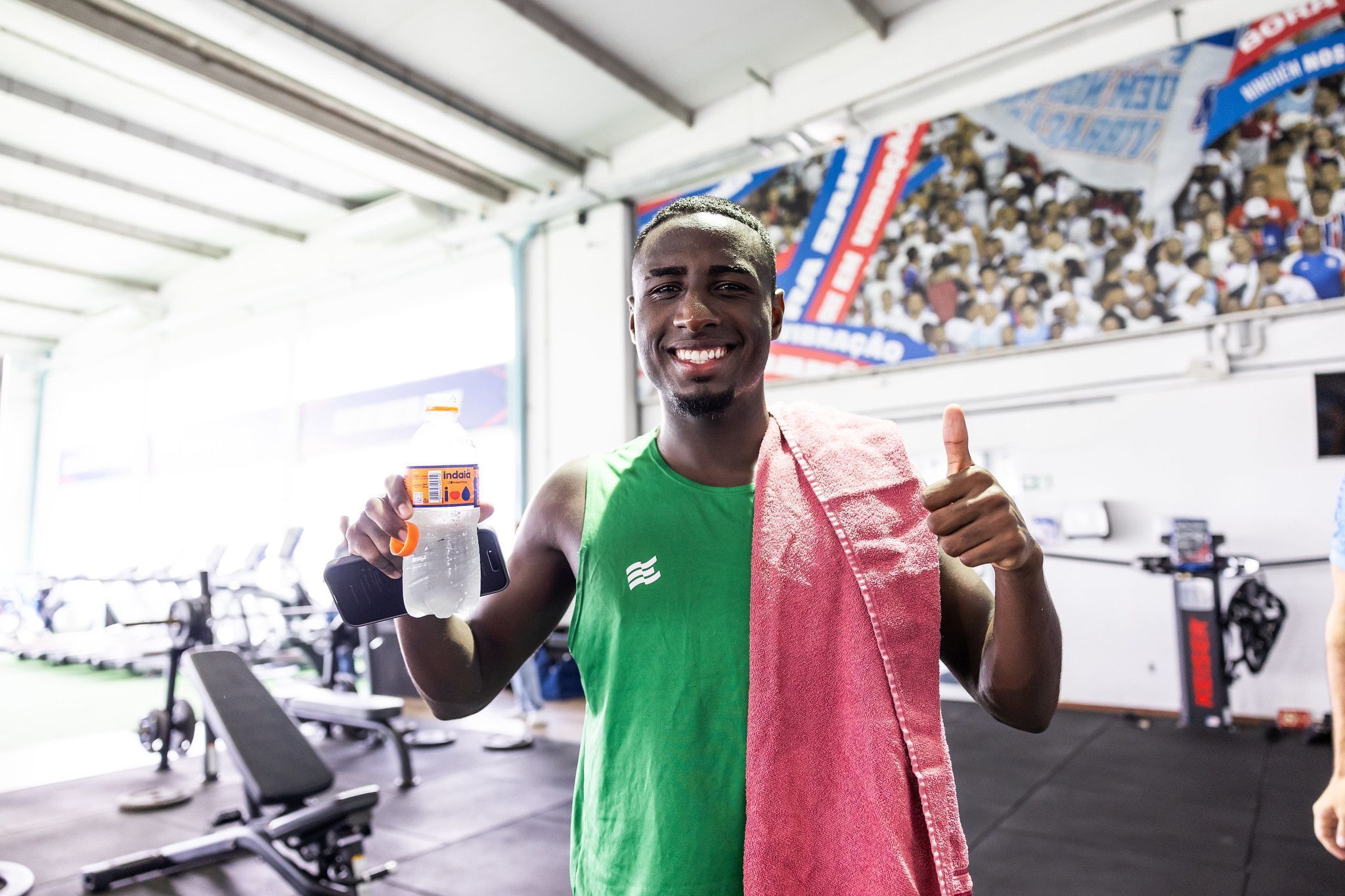 Volta contra o Atlético? Recuperado, lateral participa de treino do Bahia